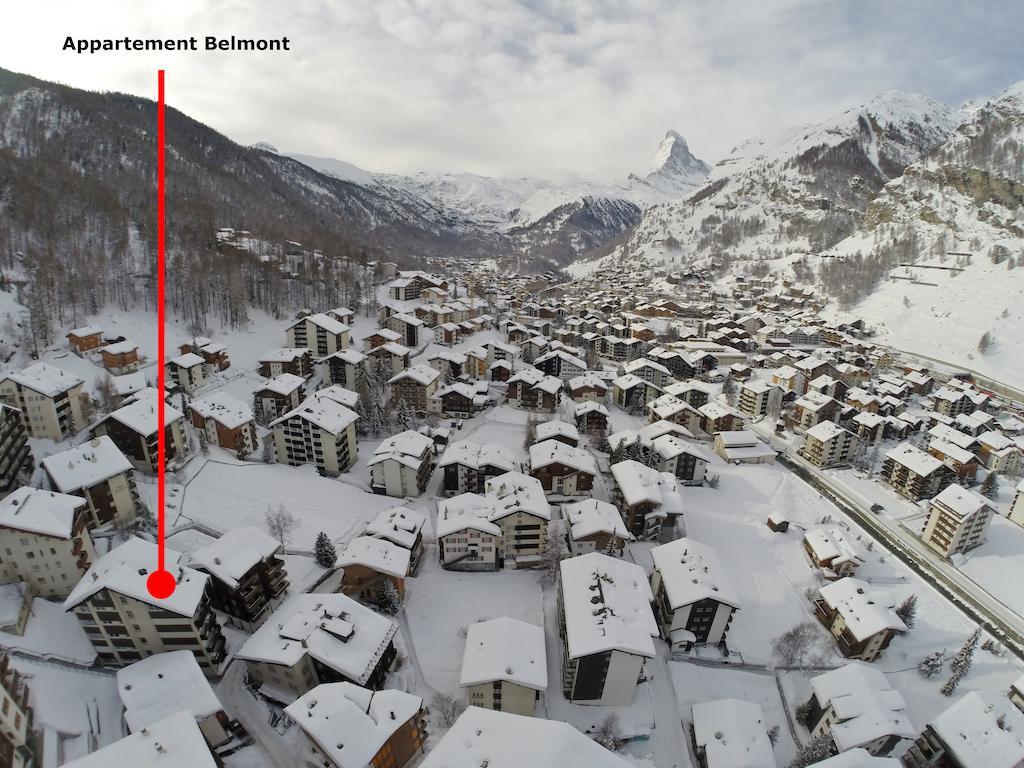 Appartement Haus Belmont à Zermatt Extérieur photo